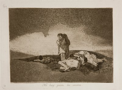 Die Schrecken des Krieges von Francisco de Goya